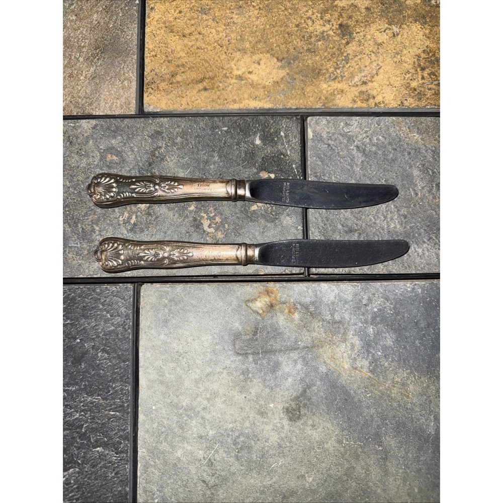 Antique R & B REED & BARTON Mirrorstele  "Fairmont Hotel" Butter Knife